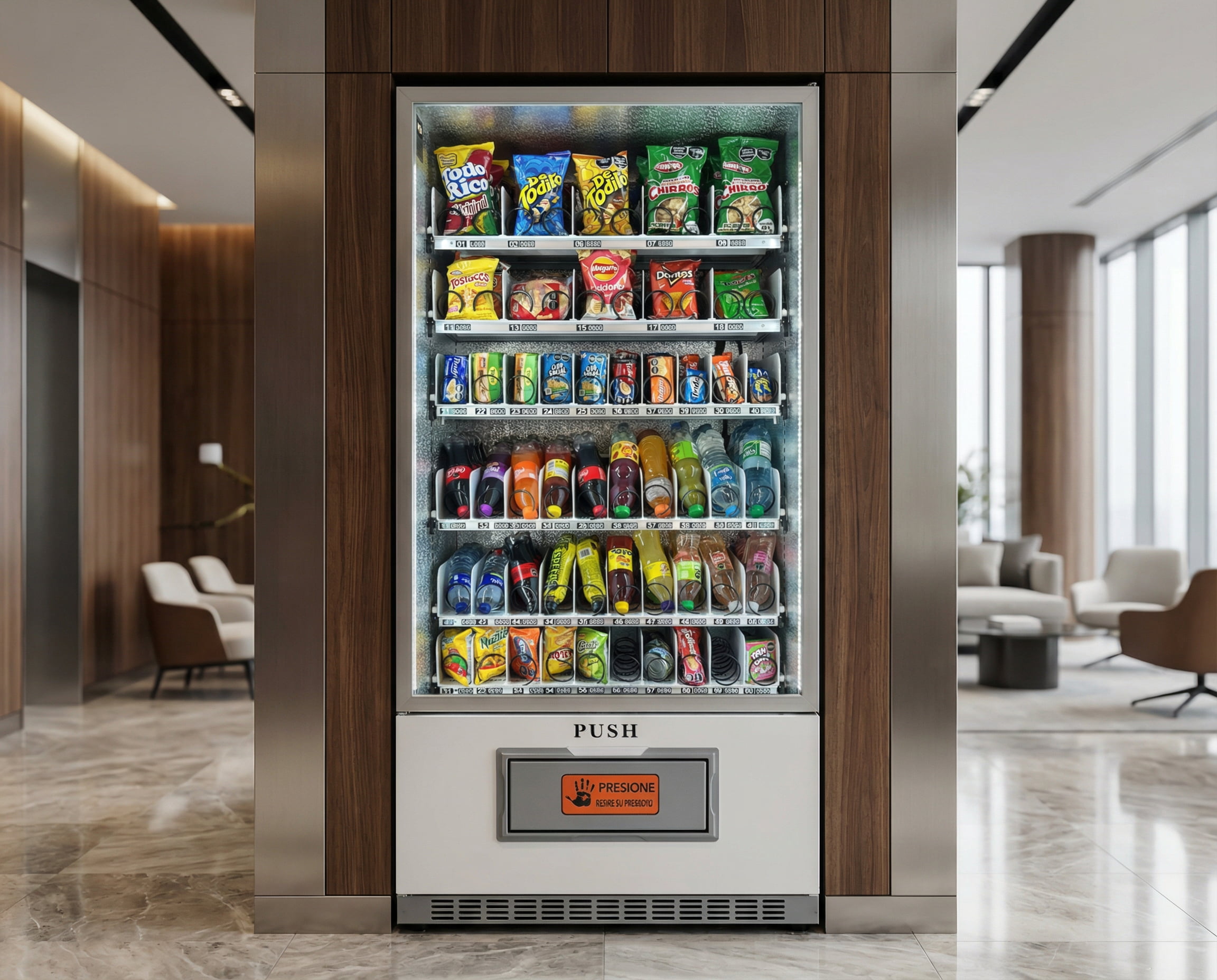 Máquina VendingSion instalada en empresa